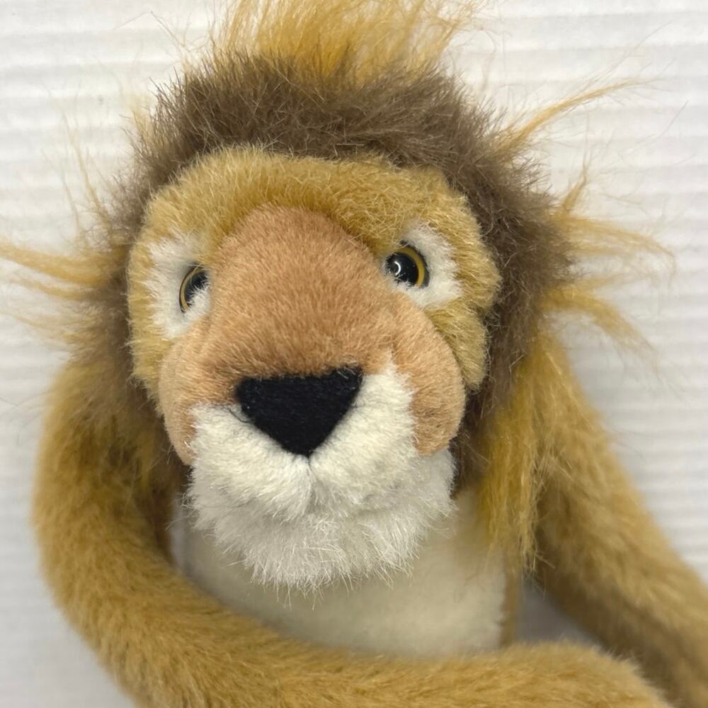 Wild Republic LION NECK HANGER Plush Vintage Soft Toy Long Arms Stuffed Animal